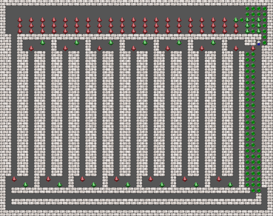 Sokoban 100,000 moves only level 4